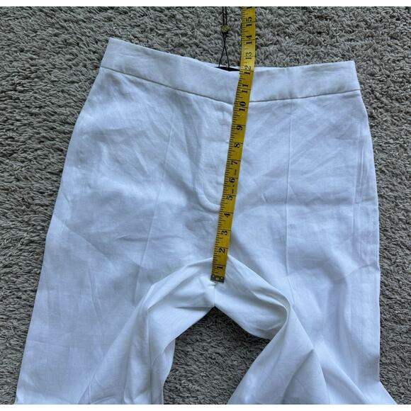 NWT Kobi Halpern Maureen White Pants Size 6 - Picture 5 of 8